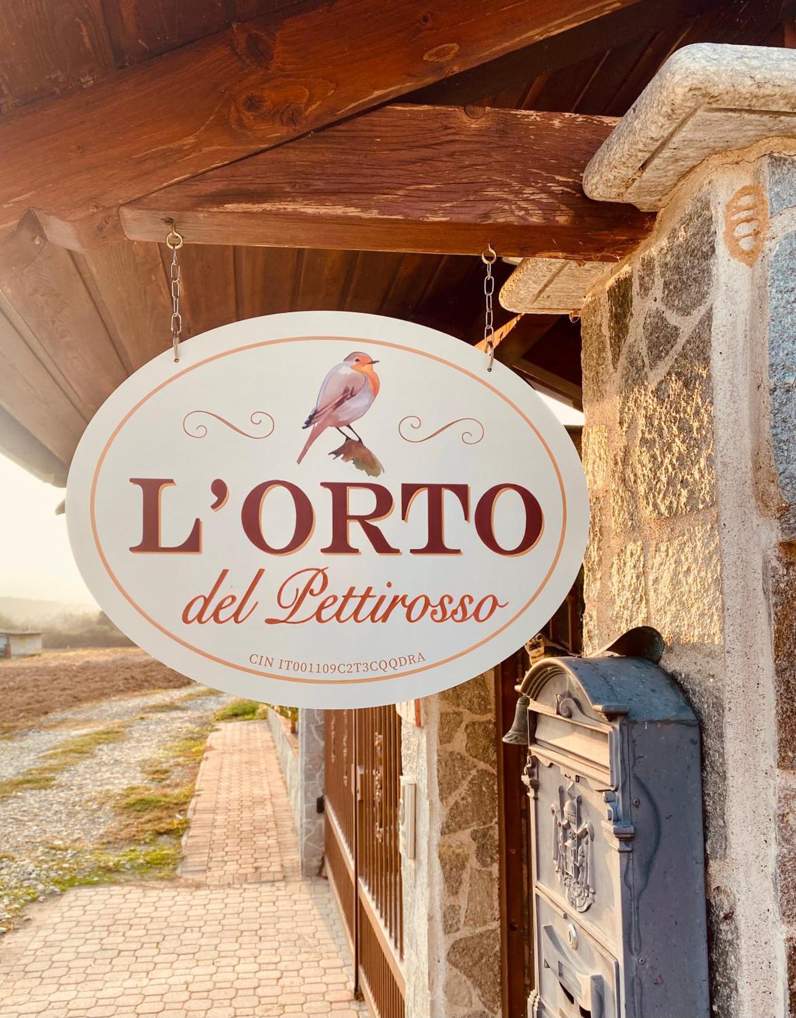 Orto Del Pettirosso Apartment Front Exterior foto